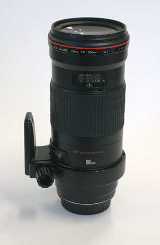 Canon Macro EF 180mm f/3.5L EF USM Autofocus Lens