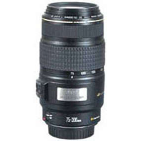 Canon Zoom Telephoto EF 75-300mm f/4.0-5.6 EF IS Image Stabilizer USM Autofocus Lens