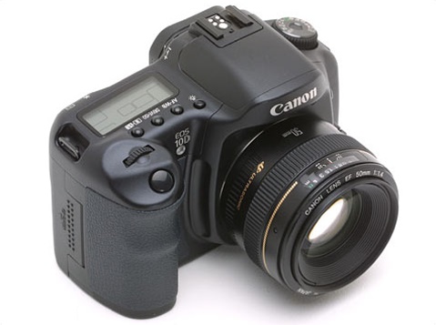 Canon EOS 10D, 6.30 Megapixel, Interchangeable Lens, SLR, Digital Camera