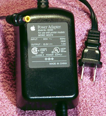 Apple M3365 Power Adapter